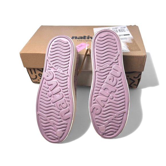 Native Jefferson Kids Slip-On Water Shoes Wildflower Purple Lint Pink J 2 Light - Picture 9 of 10